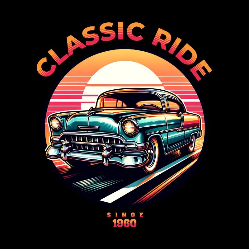 Classic Ride - Retro Auto Design