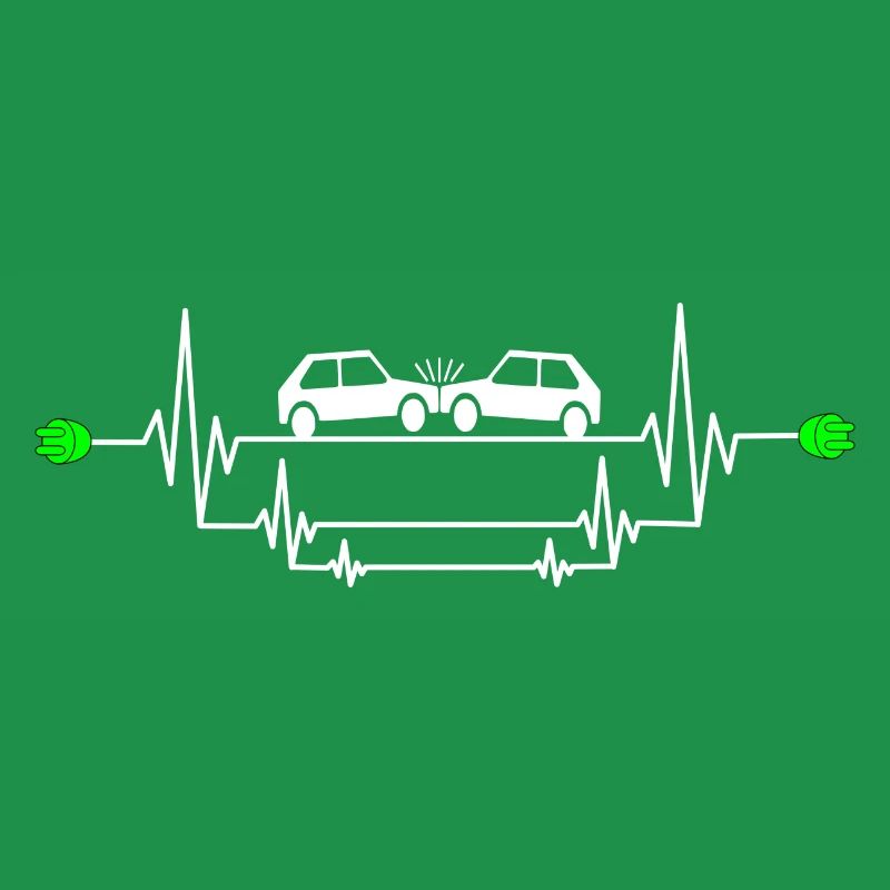 Gefährlicher E-Auto Unfall