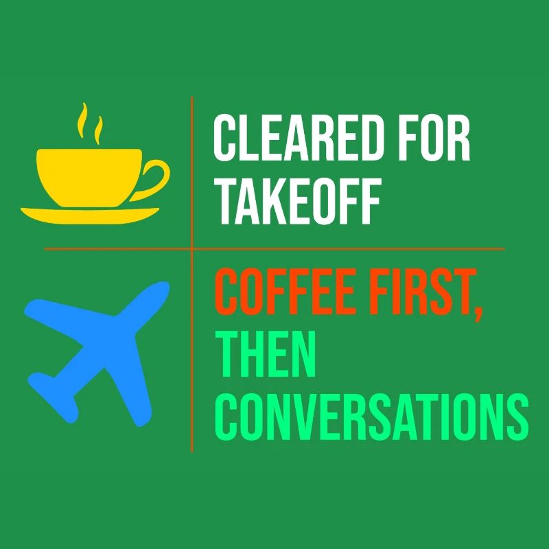 Air Traffic Controller Coffee ATC Aviation Humor