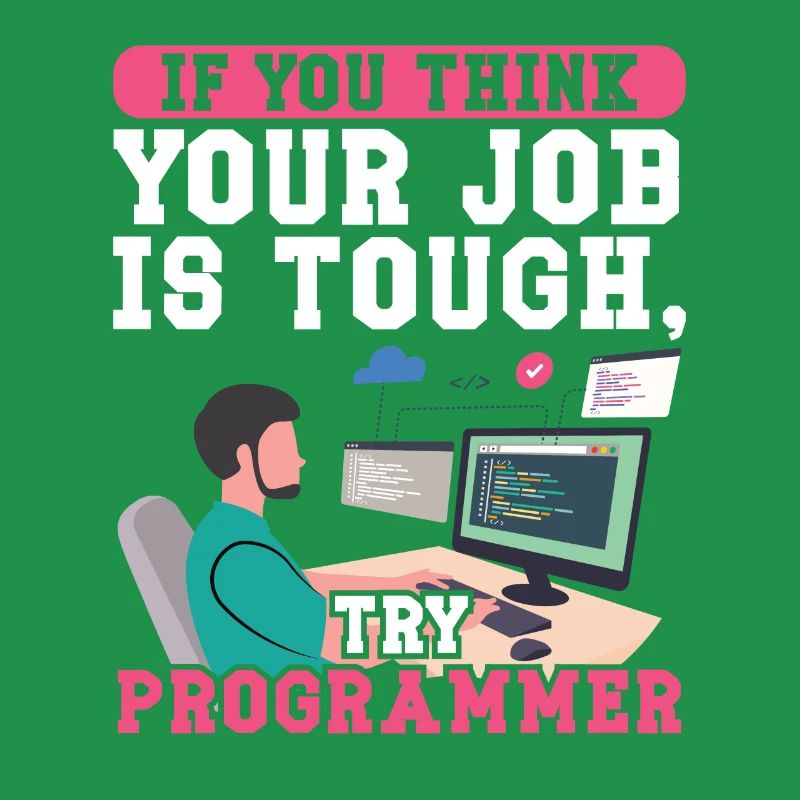Softwareentwickler Try Programmer Programmierer