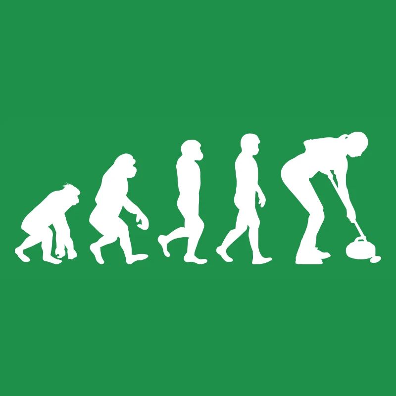 Curling Kehrfächer Winter Eissport Evolution