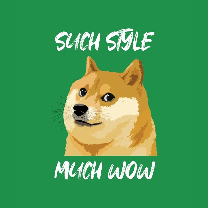 Concern Doge Meme Such Style Much Wow