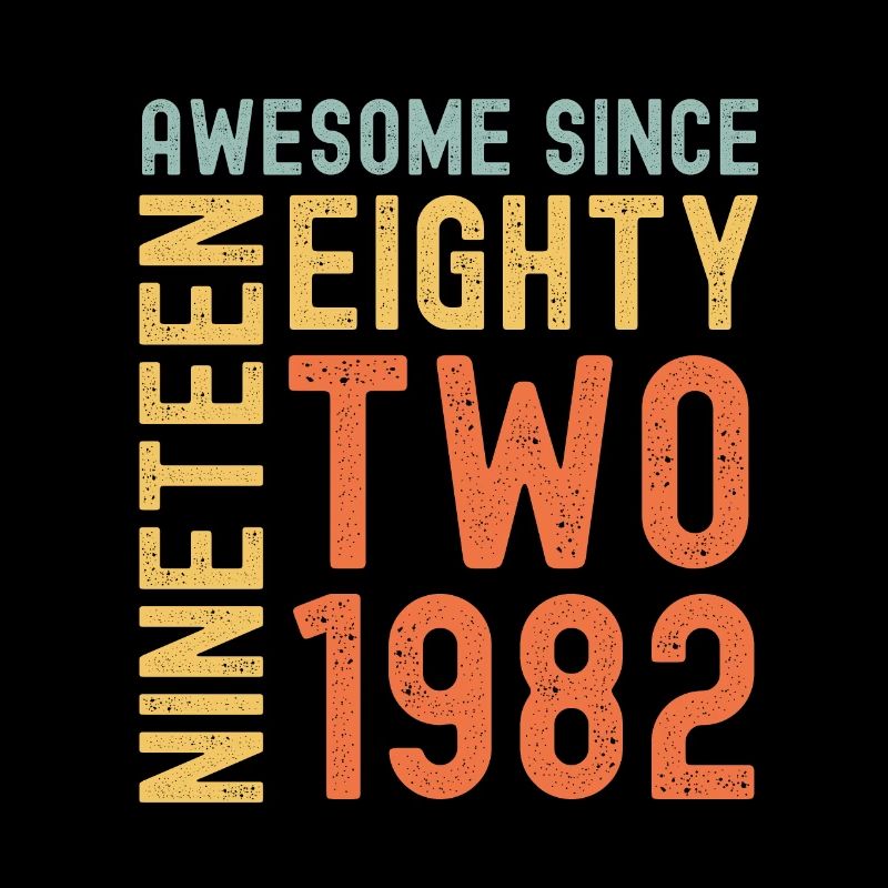 Awesome since 1982 Birthday Gift Year