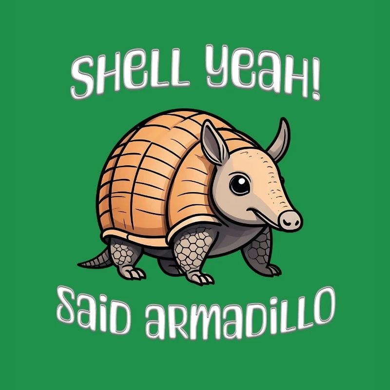 Shell yes said armadillo