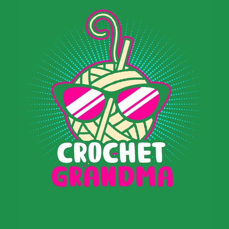 Stricken Grossmutter