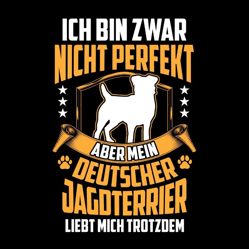 Deutscher Jagdterrier ist nicht perfekt
