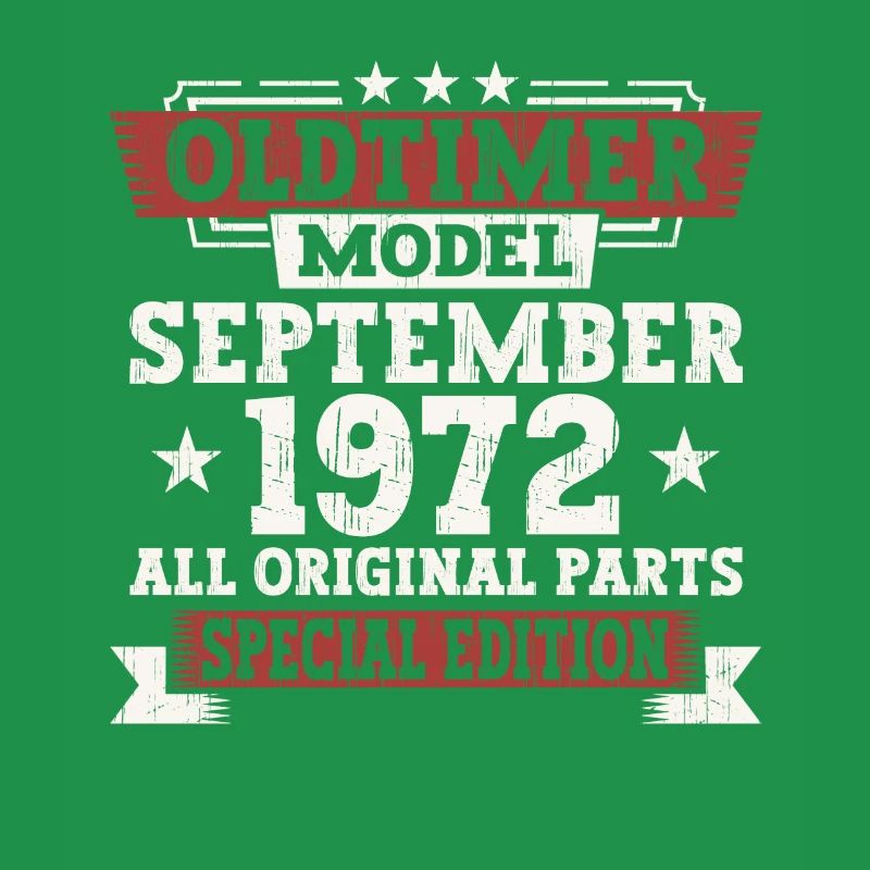 Oldtimer September 1972 50th Birthday Gift
