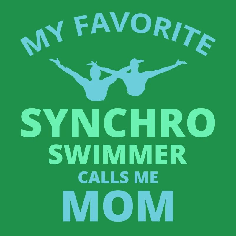 Synchro Schwimmer Synchronschwimmen Mom