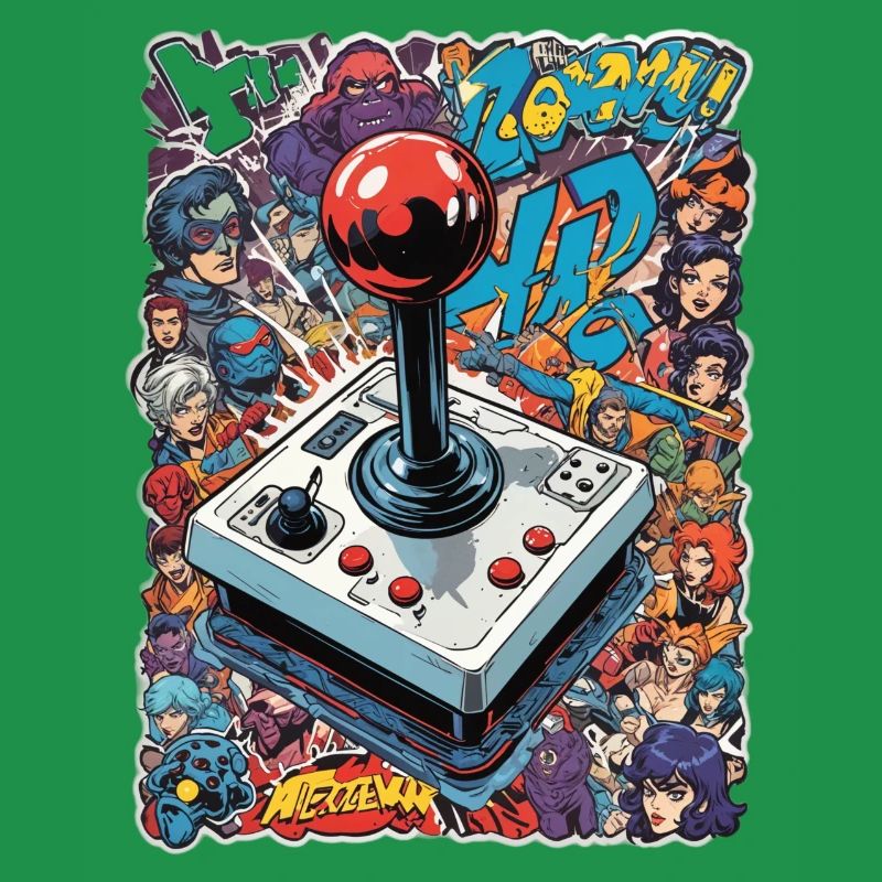 Retro Gamer Joystick / Controller Konsolenspiele