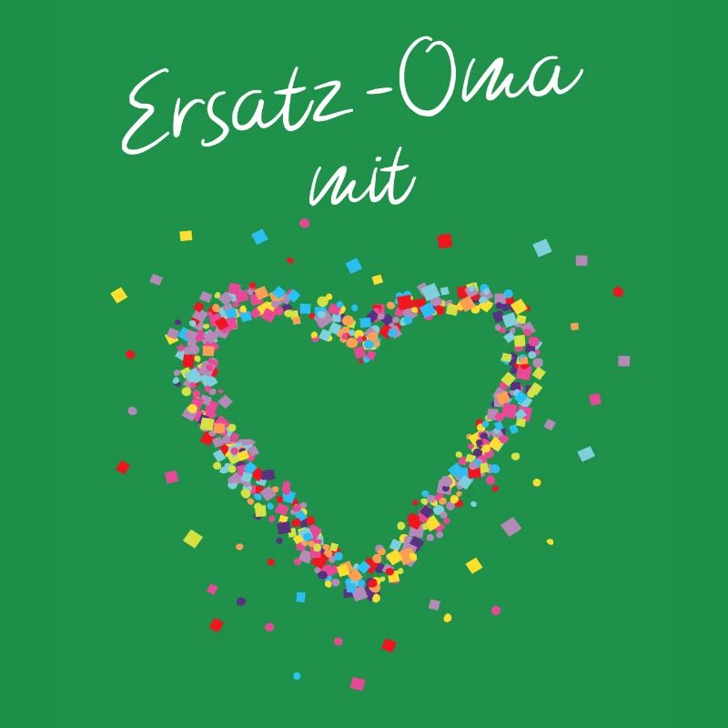 Ersatzoma Mit Herz Grossmutter Muttertag