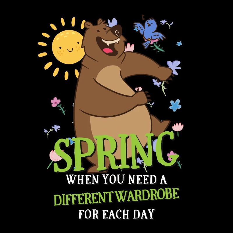 Spring When You Need A Different Wardrobe Each Day