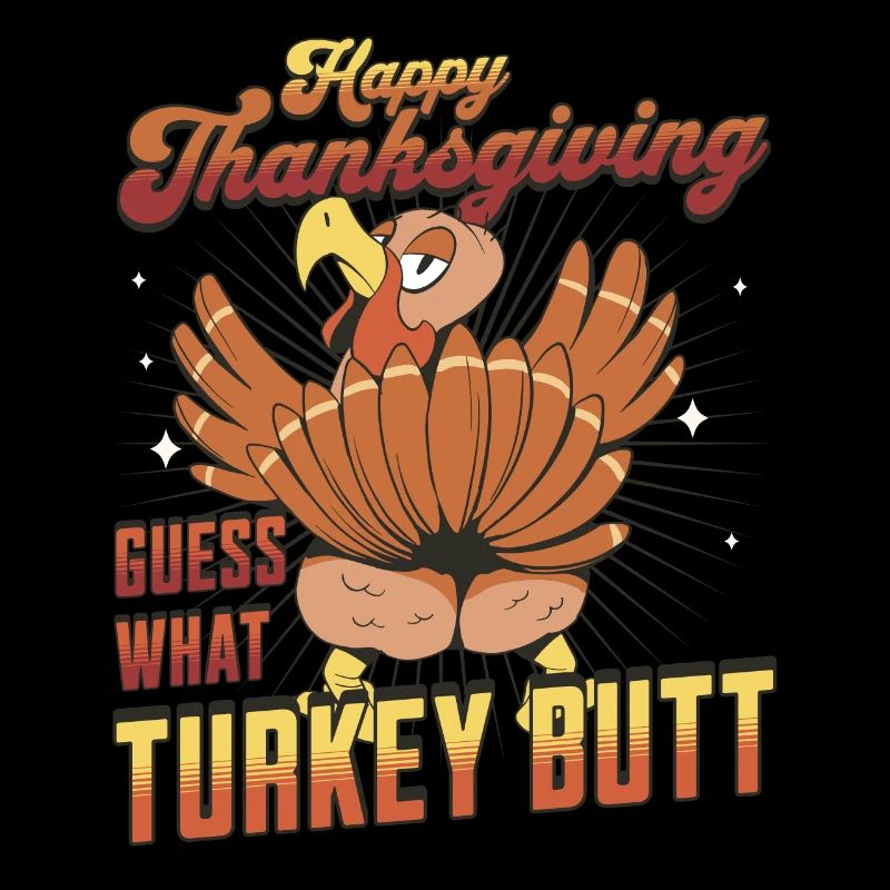 Joyeux Thanksgiving - Devinez drôle ce que Turkey Butt