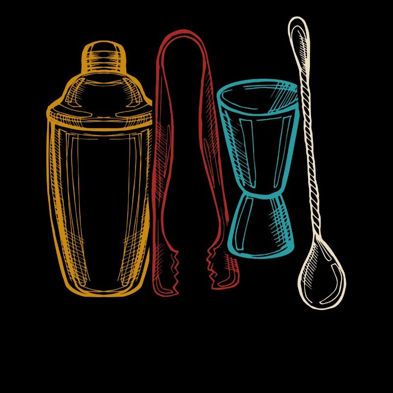 Bartender Mixologist Retro