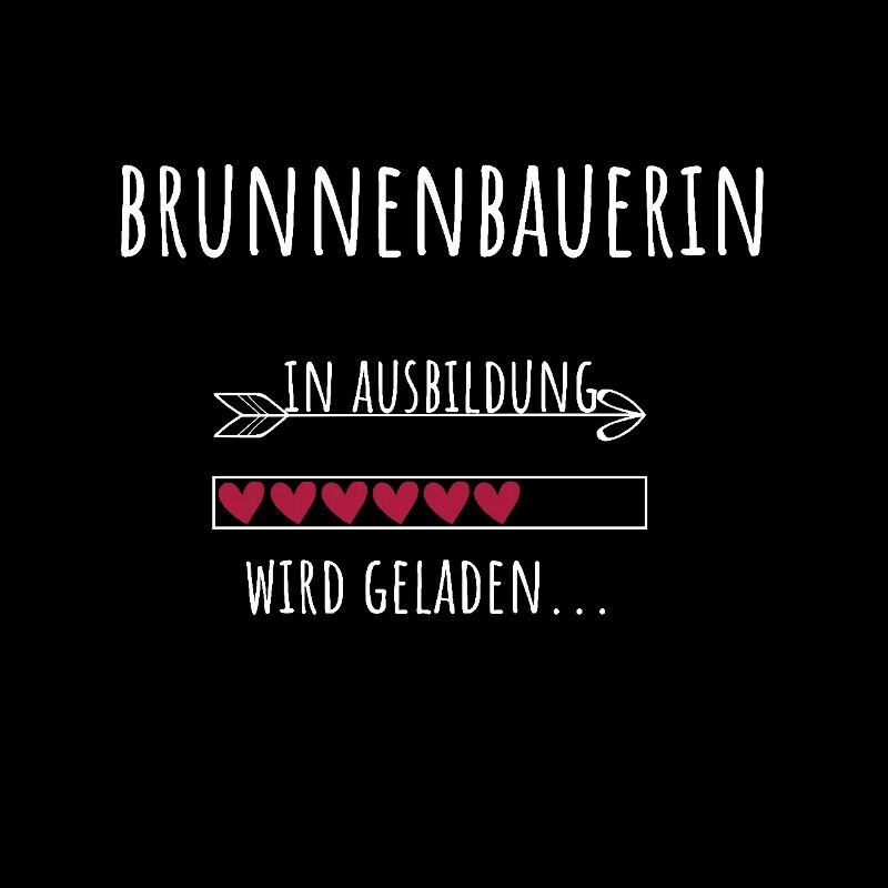 Brunnenbauerin Ausbildung Beruf Geschenk