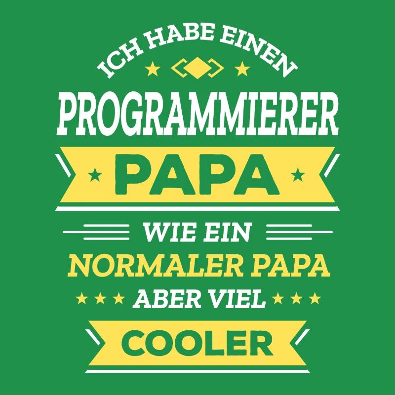 PROGRAMMIERER PAPA: COOL, TECH, DIGITAL, INNOVATIV