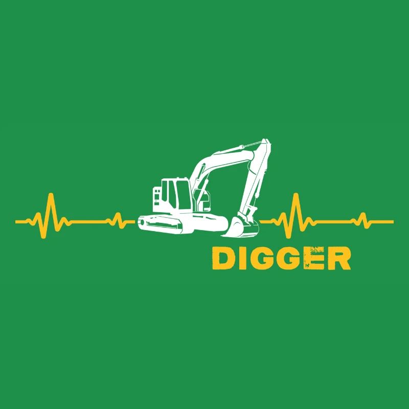 bagger baggerfahrer Baggerschaufel "Digger"