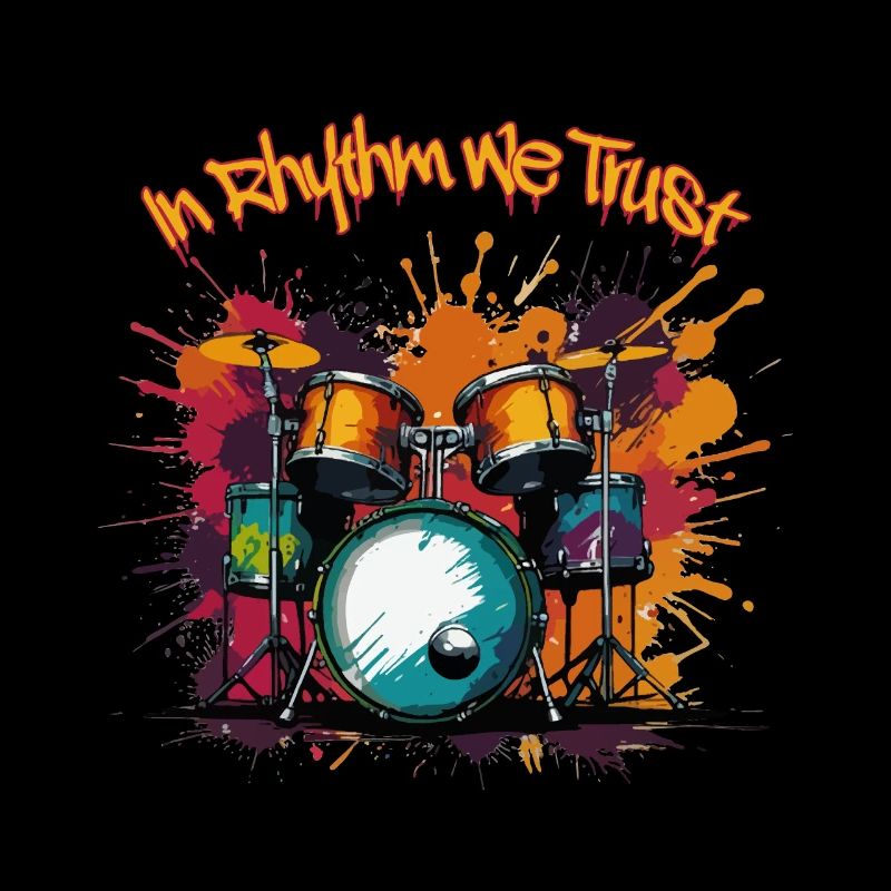 In Rhythm We Trust Drummer, Schlagzeug