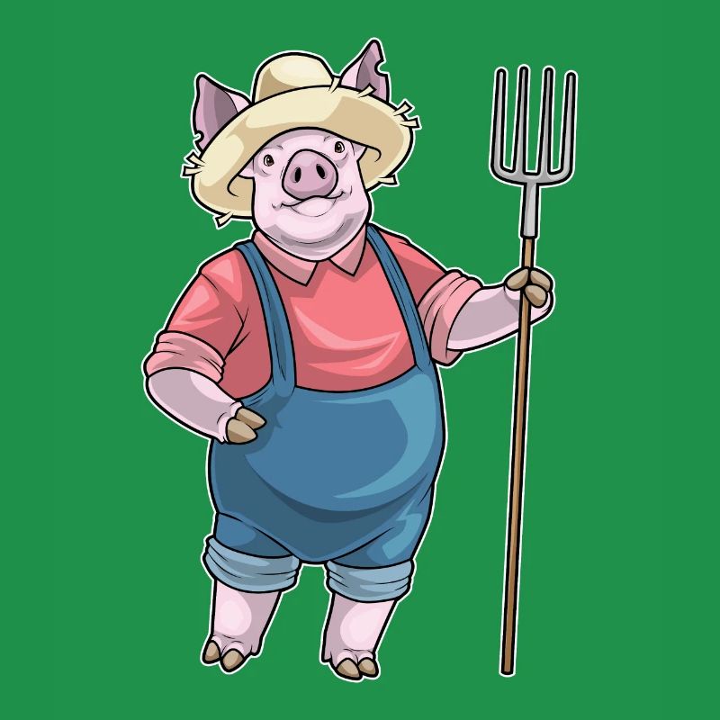 Pig Farmer Pitchfork