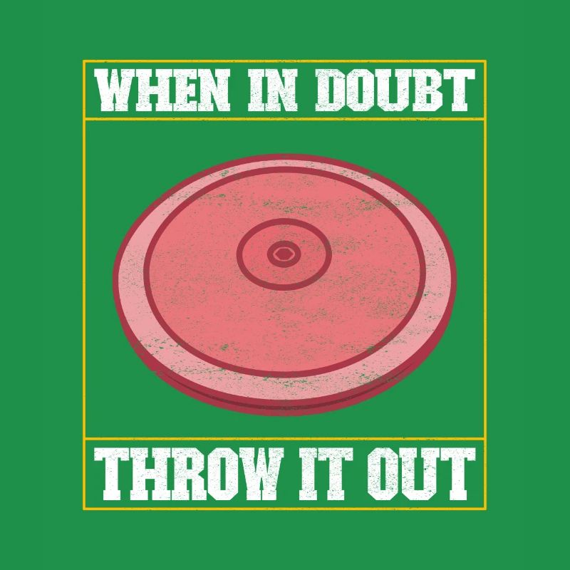 Diskuswerfer Diskuswerfen