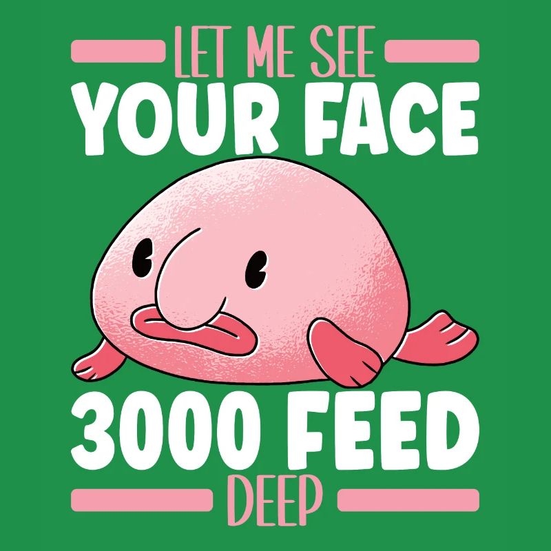 Cute Blob Fish Ugly Fish