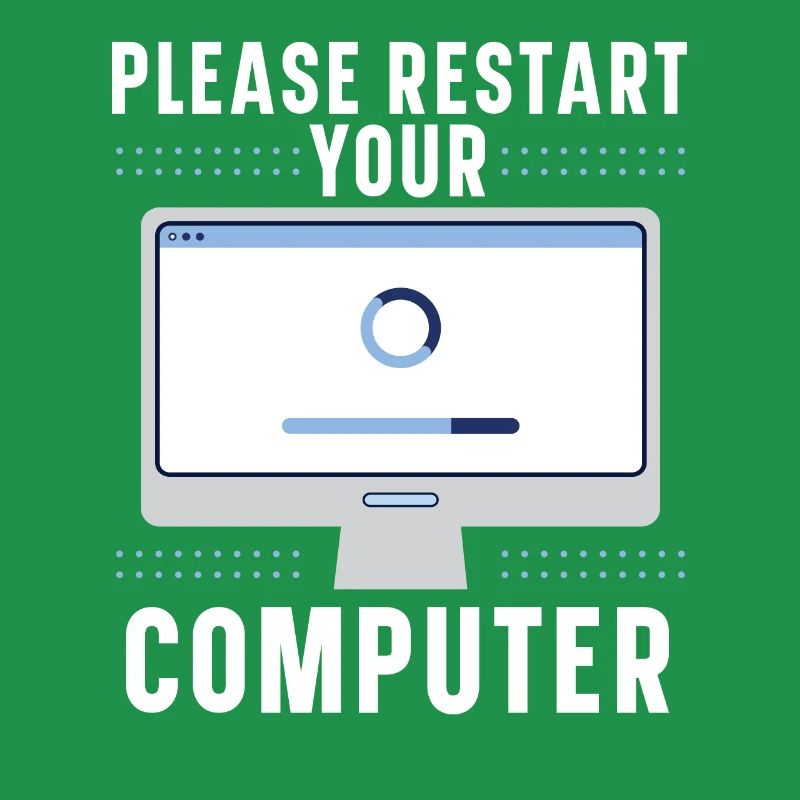 Please Restart Your Computer Coding Tech Support