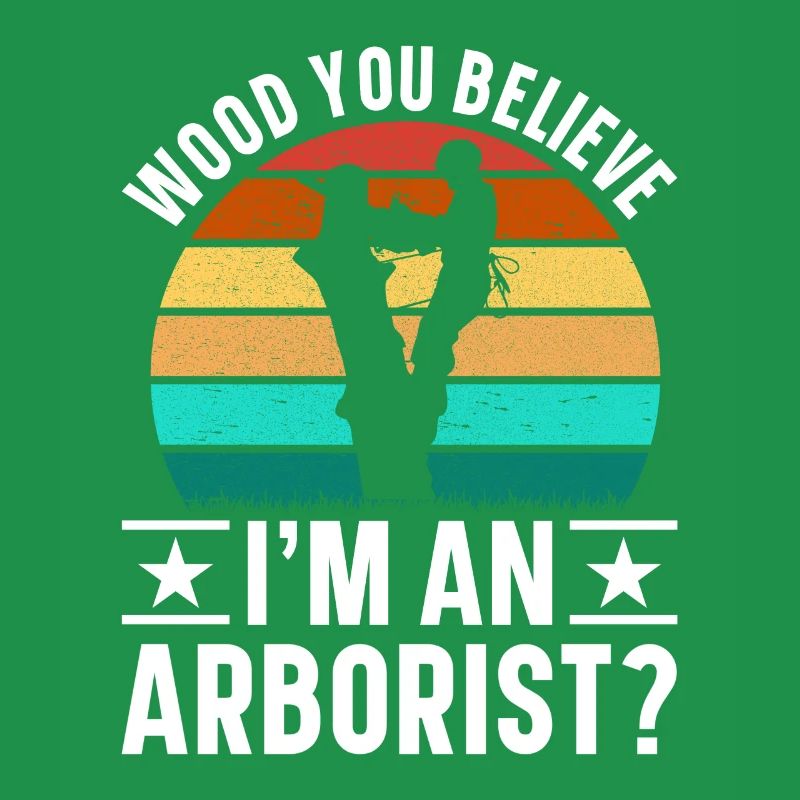 Arborist Baumpfleger Baumkletterer Baumklettern