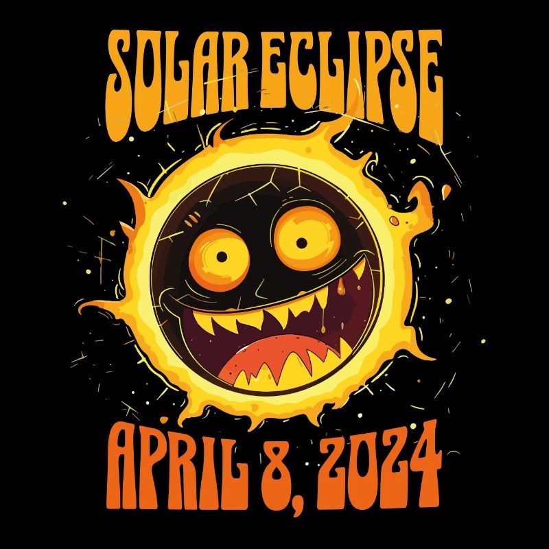 Solar Eclipse April 8 2024 Totale Sonnenfinsternis