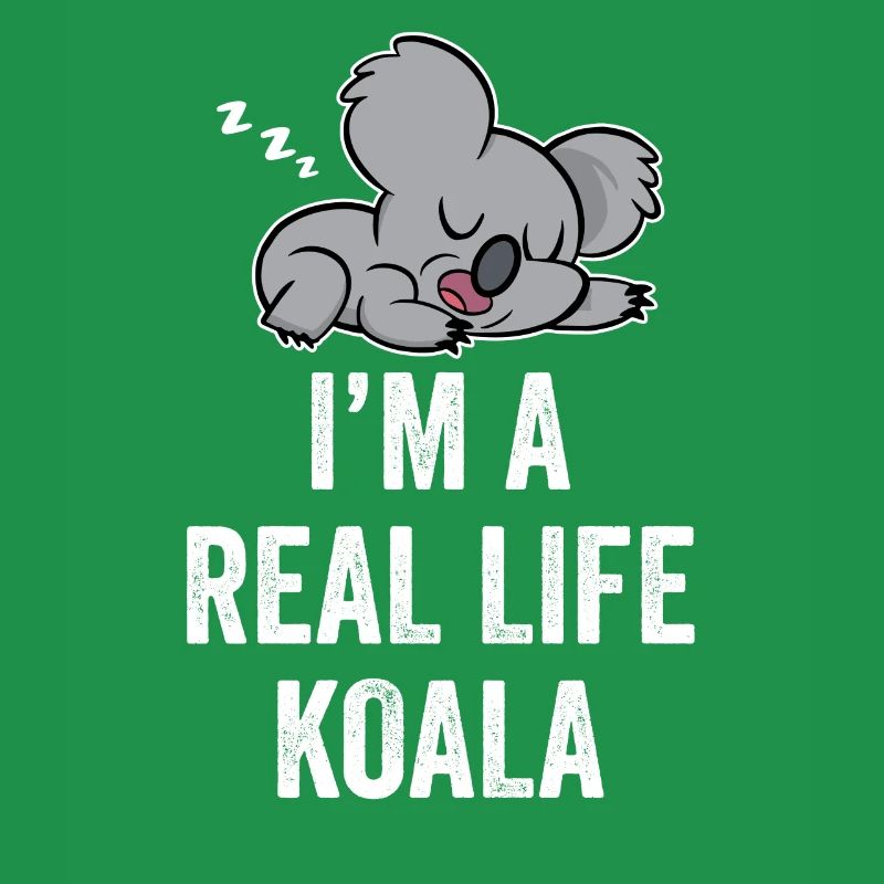 Ich Bin Ein Echter Koala Süß Tier Koalas Koalabär