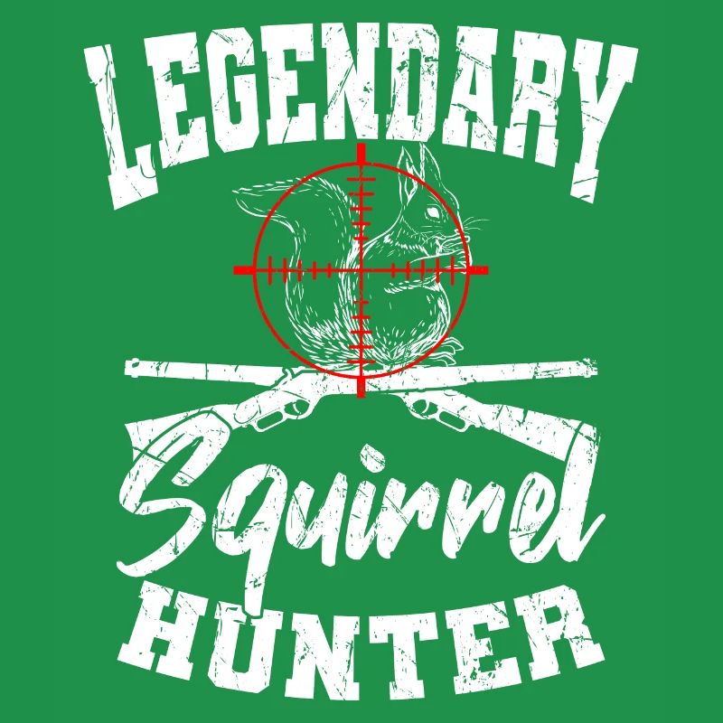Legendärer Eichhörnchen Jäger Jagd