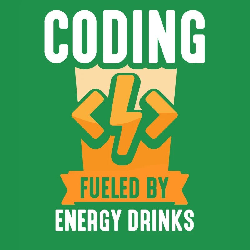 Programmation avec Energydrinks Coding Coder