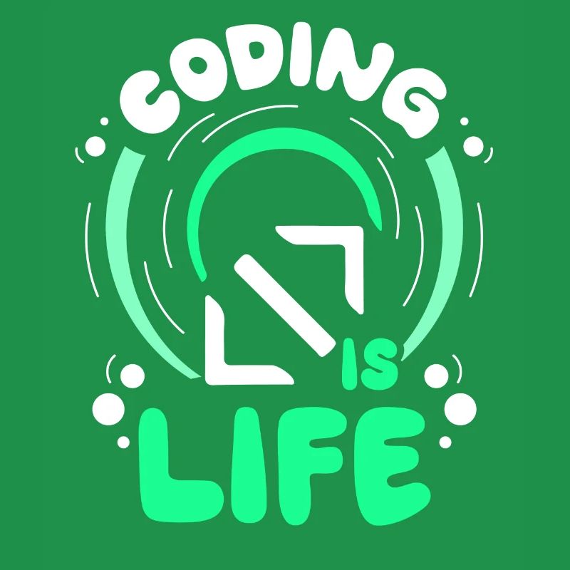 Coding Ist Leben Code Coder Programmierer