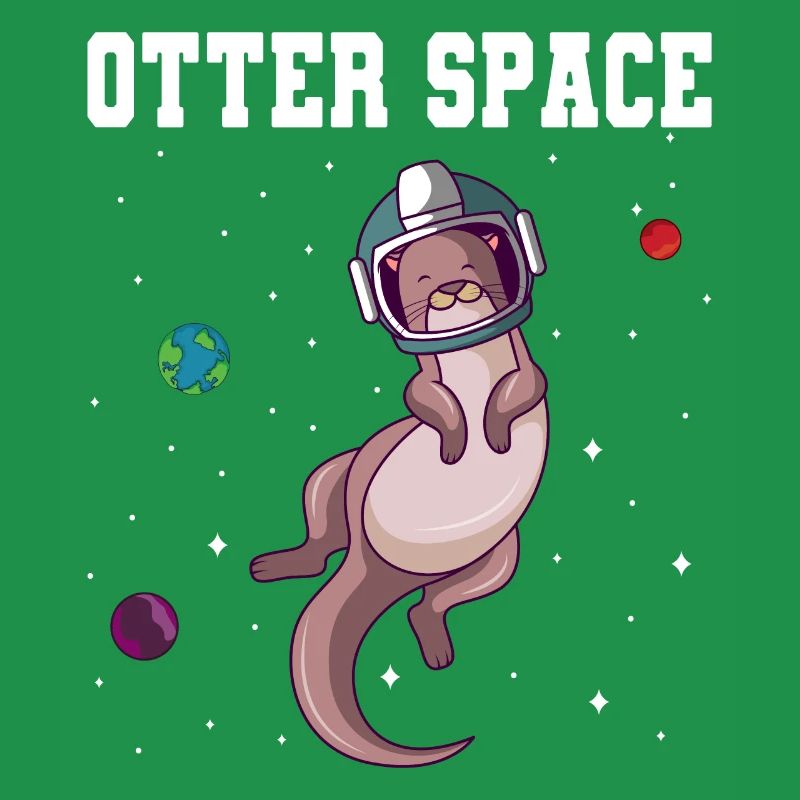 Otter Space Solar System Planète Astronaute