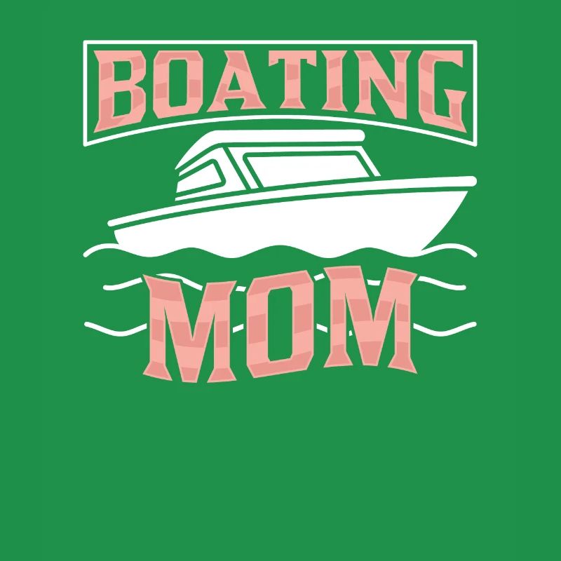 Bootfahrende Mutter Yacht Schiff Bootfahren Boot