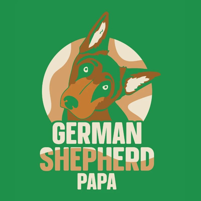 German Shepherd Daddy Lover Cute Pet
