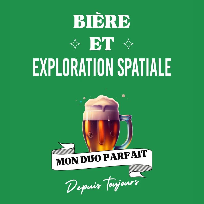 Bière Mon duo parfait et exploration spatiale