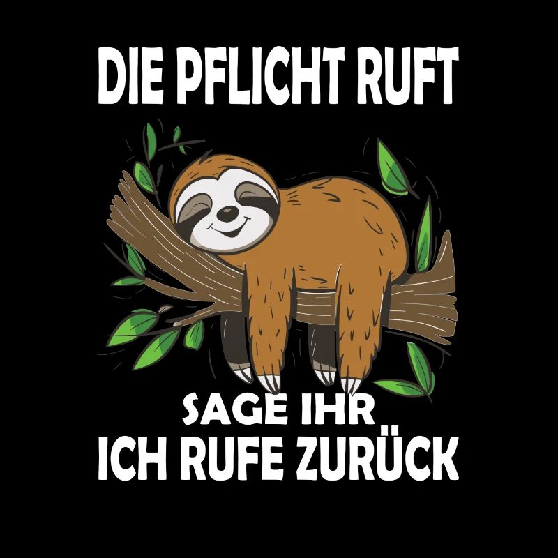 Funny sloth, no desire