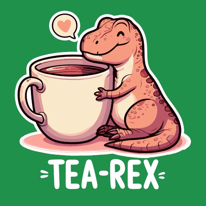 Tee Rex Tee-Rex Teetrinker Geschenk