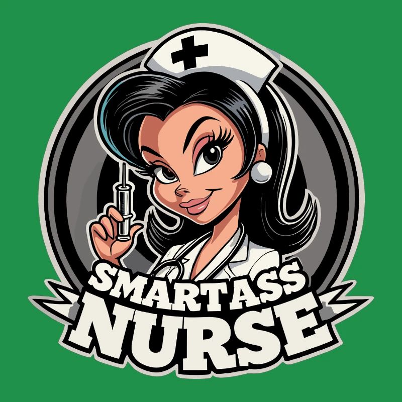 Klugscheißer Krankenschwester witzig Geschenk