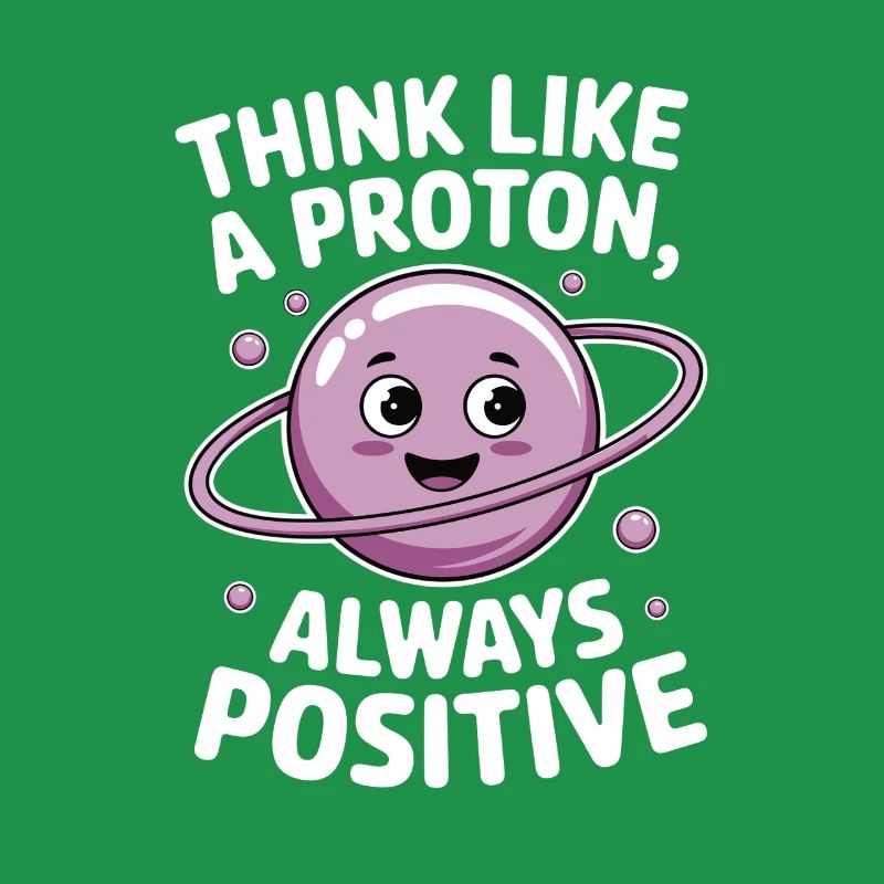 Think Like a Proton – Always Positive