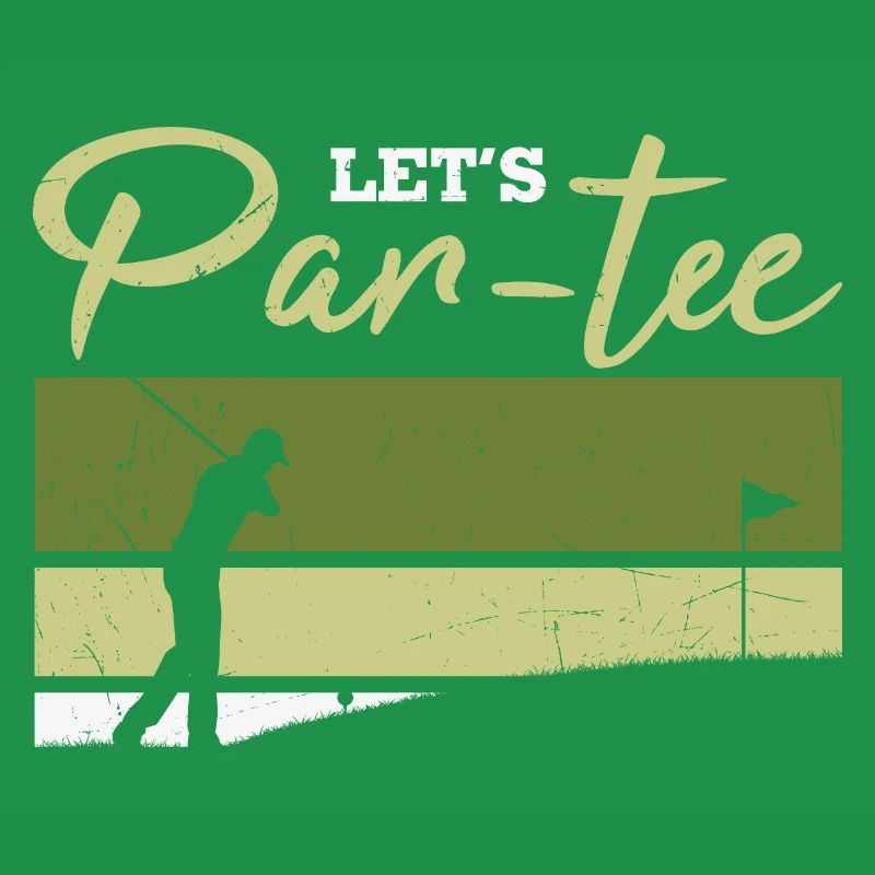Let's Par-tee Golf Pun