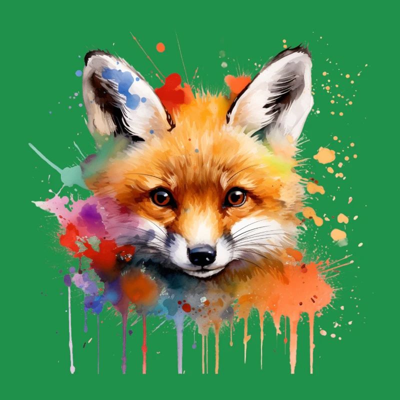 fox, pup