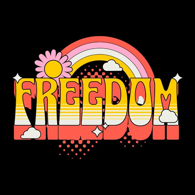 Freedom, Peace, Justice, Tolerance, Love