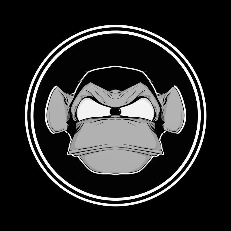 Chimpanzé Singe Drôle Comic Comicstyle Gaming