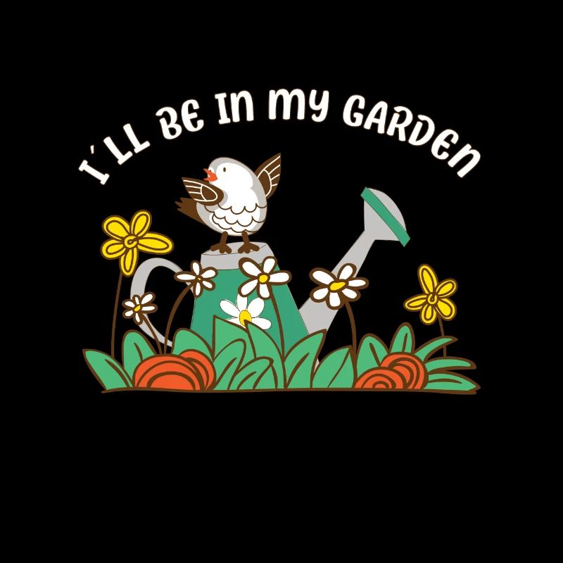 Jardinage - IlI sera dans mon jardin avec des oiseaux
