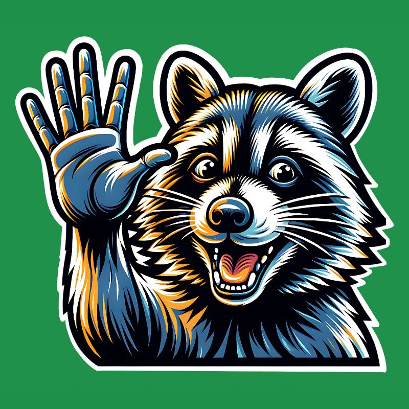 Waschbär