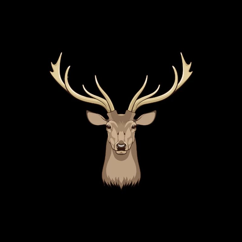 Hirsch Waldtier Hirschgeweih Jäger