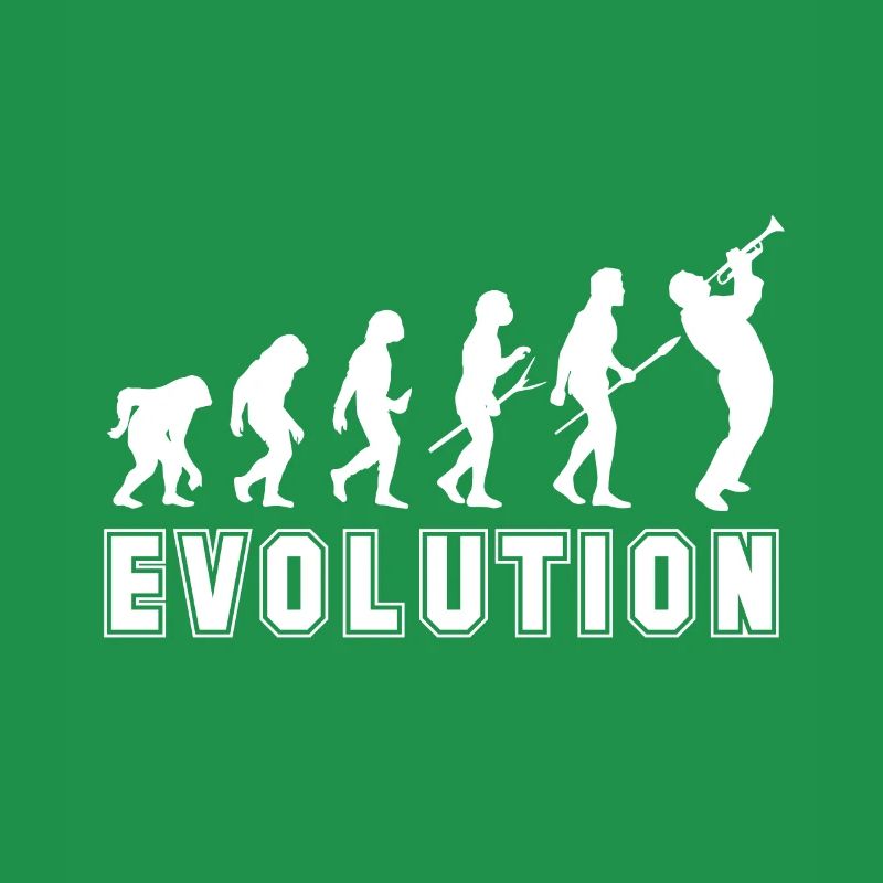 Trumpets evolution musicians marching band