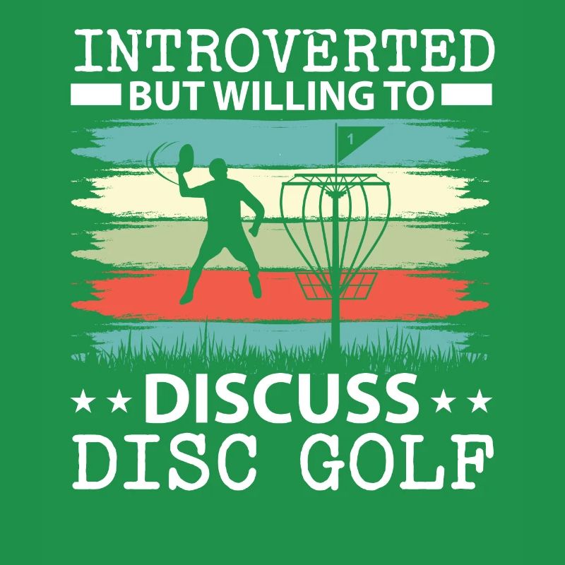 Introverti mais prêt à disquer sur disc golf