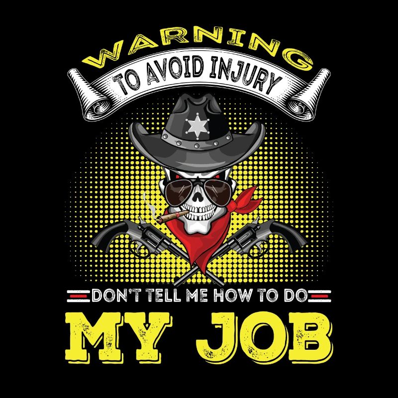 Warning Sheriff at work