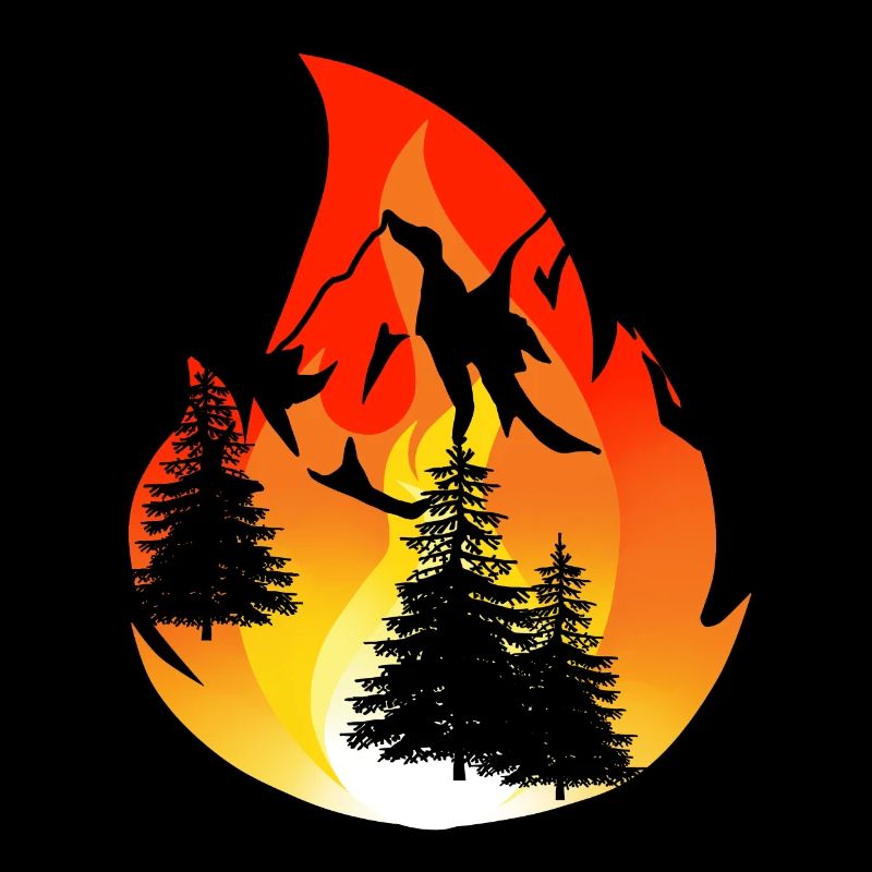 Inferno Fire Nature Fire Nature Conservation Forest Mountains